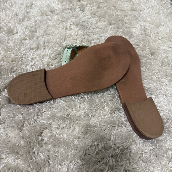 Jack Rogers Green Sandals Size 10 - Picture 6 of 11